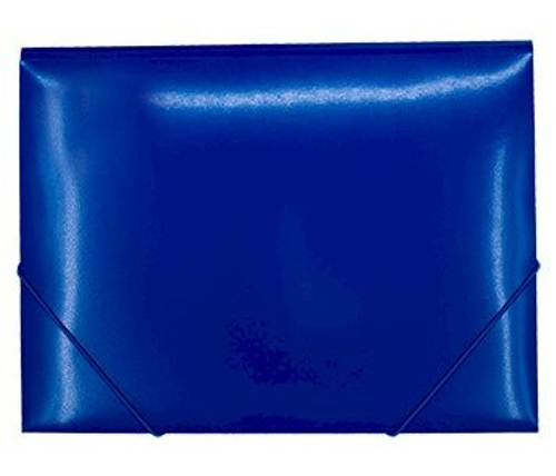 Папка на резинке Workmate А4, 500 мкм, синяя