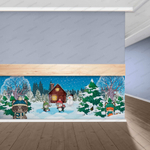 Фотообои для детского сада Зима 021