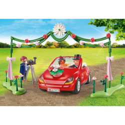 Playmobil - City Life Свадебный набор с машинкой и женихом и невестой 71077 / артикул   71077  / GTIN 4008789710772