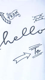 Футболка трикотажная для девочки 7-9 года Fleur de Vie