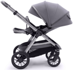 Коляска Agex Prima Pro 3 в 1 с автокреслом i-Team ATG080 Grey APS214 Sora серый