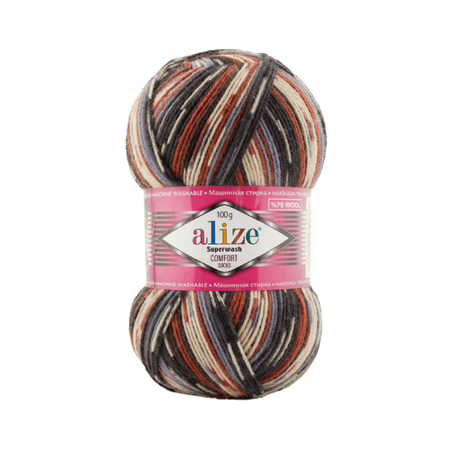 Пряжа Alize Superwash Comfort (7840)