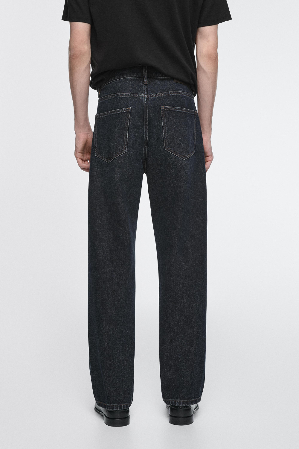 Massimo Dutti Джинсы прямого кроя, синий