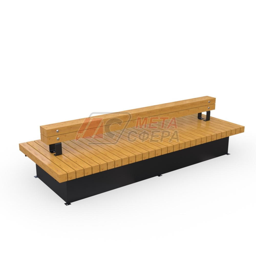 Скамейка Wood 300х120х80