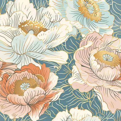 Японский цветок