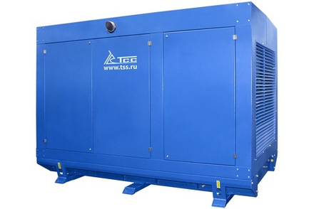 Дизельный генератор ТСС АД-300С-Т400-1РПМ26 Yuchai в капоте