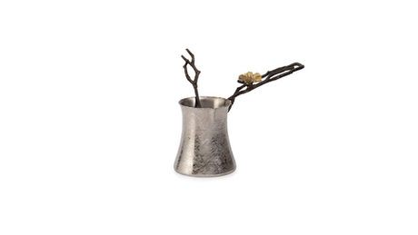 Набор турка для кофе и ложка 15см Michael Aram Бабочки гинкго