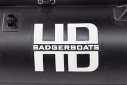 Надувная ПВХ-лодка BADGER Heavy Duty 430 AL, Черный