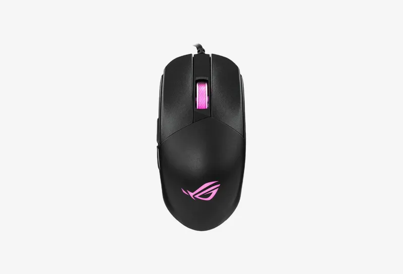Мышь проводная ASUS ROG Strix Impact III [90MP0300-BMUA00] черный