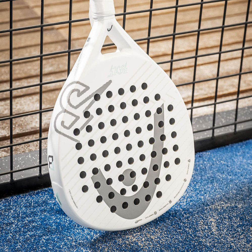 Ракетка для падела HEAD Bolt 2026, 226216, для начинающих, стекловолокно, бело-серый