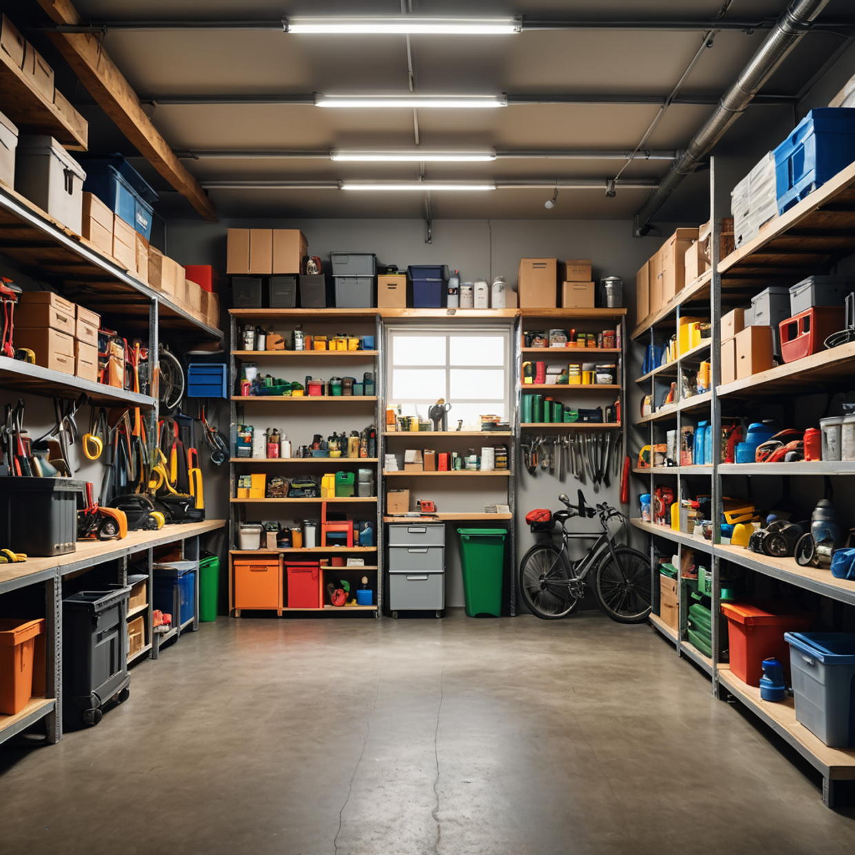 Умное хранение в гараже: системы организации пространства.