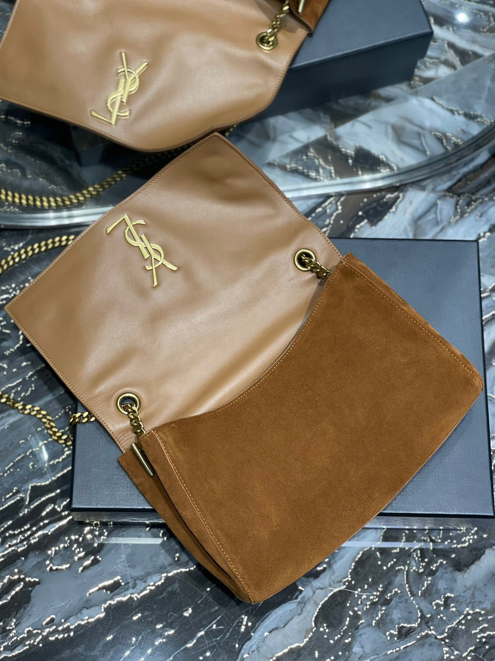 Saint Laurent Kate Medium Reversible Chain Bag 28 cm