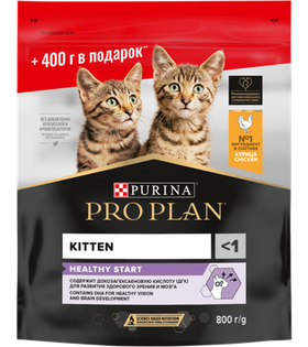 Про План Junior Курица 800гр. (400гр в подарок)