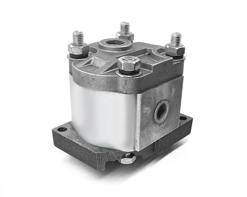 Гидравлический насос (шестеренчатый) CBN-E306-CFBL левого вращения, привод плоский, выход 90°