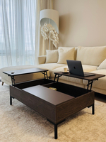 Журнальный столик с двумя подъёмными механизмами