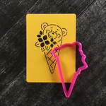 Мишка №19 мороженое