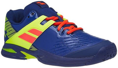 детские Кроссовки теннисные Babolat Propulse All Court Junior - blue/fluo aero