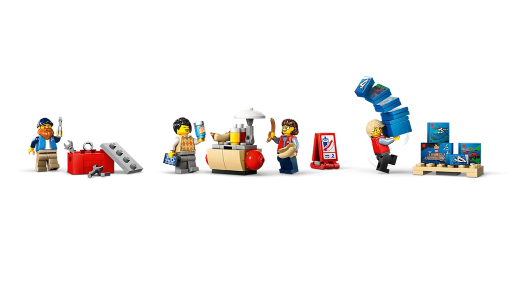 Конструктор LEGO City 60440 Желтый грузовик для доставки