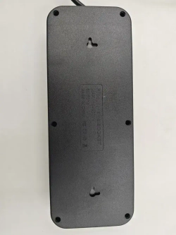 Сетевой фильтр Artdem удлинитель сетевой 5м, 2500 Вт, 8 розеток, черный