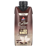 Atkins, Кофейный протеиновый коктейль со льдом, ванильный латте, 4 коктейля, 325 мл (11 жидк. унц.)