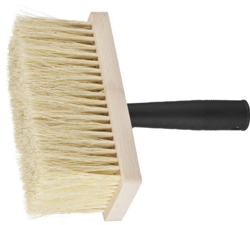 Макловица STAYER ″PROFI″ БИТУМНАЯ, спец щетина из натур растительного волокна, прямоугольная, деревян корпус, 70x170мм