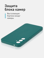 Чехол ROSCO для Samsung Galaxy A34 (арт. SS-A34-COLOURFUL-DARKGREEN)