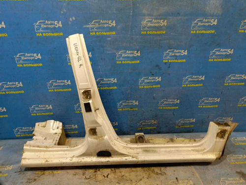 Порог правый (железо) RENAULT LOGAN 2011