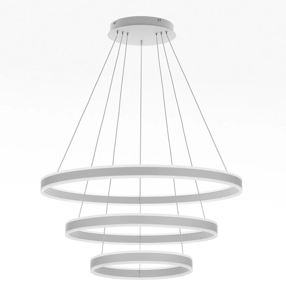 Citilux Дуэт CL719680 LED Люстра подвесная с пультом Белая