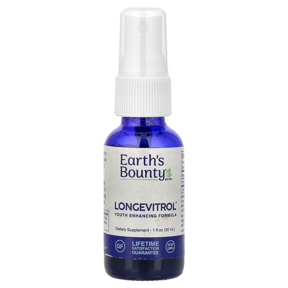Earth's Bounty, Longevitrol®, добавка для сохранения молодости, 30 мл (1 жидк. унция)