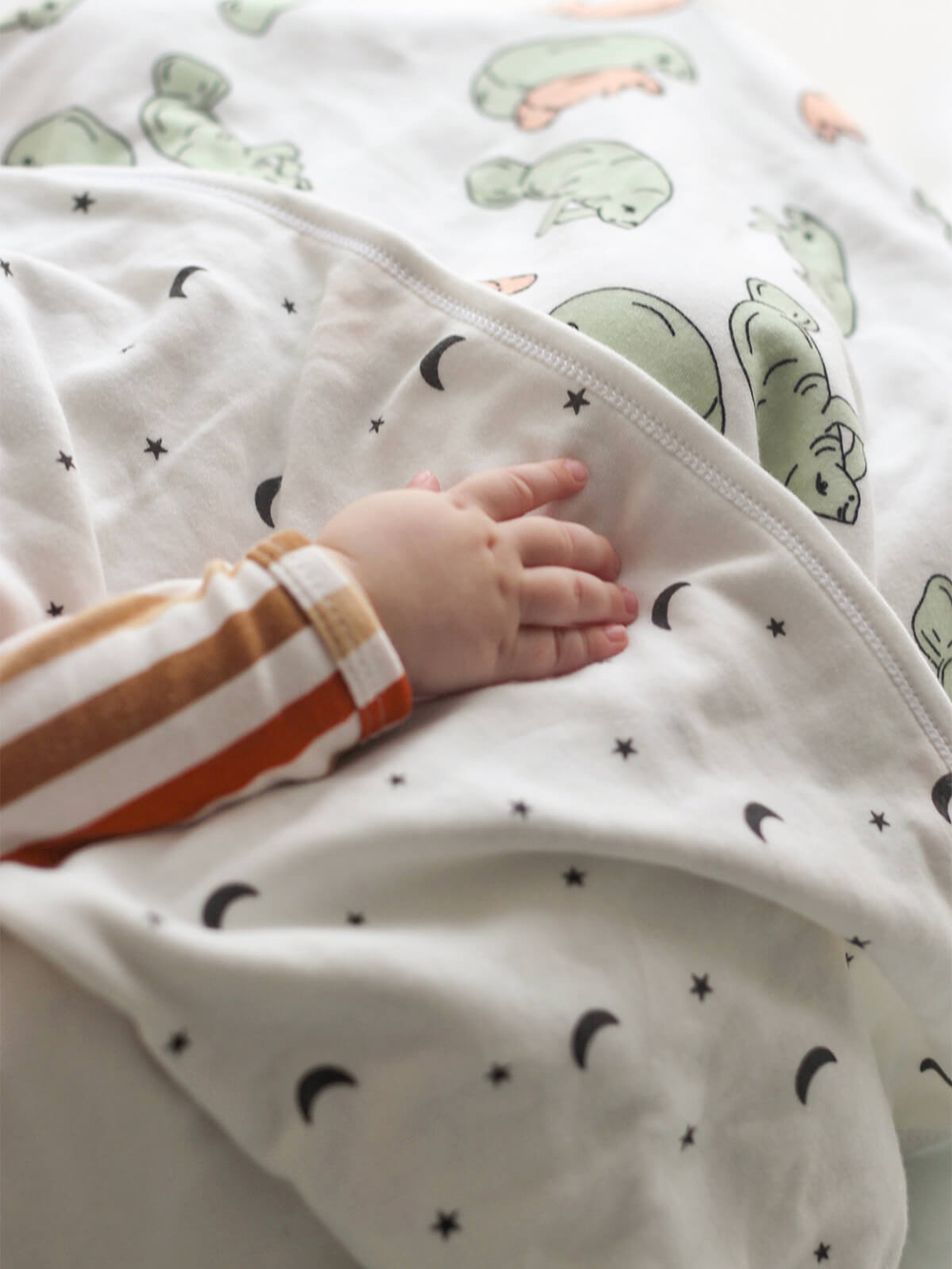 Двусторонний плед Mjölk Ламантины