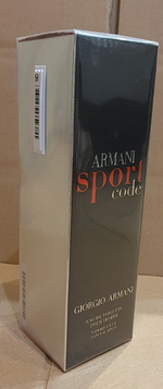 Giorgio Armani Code Sport 100 ml (duty free парфюмерия)