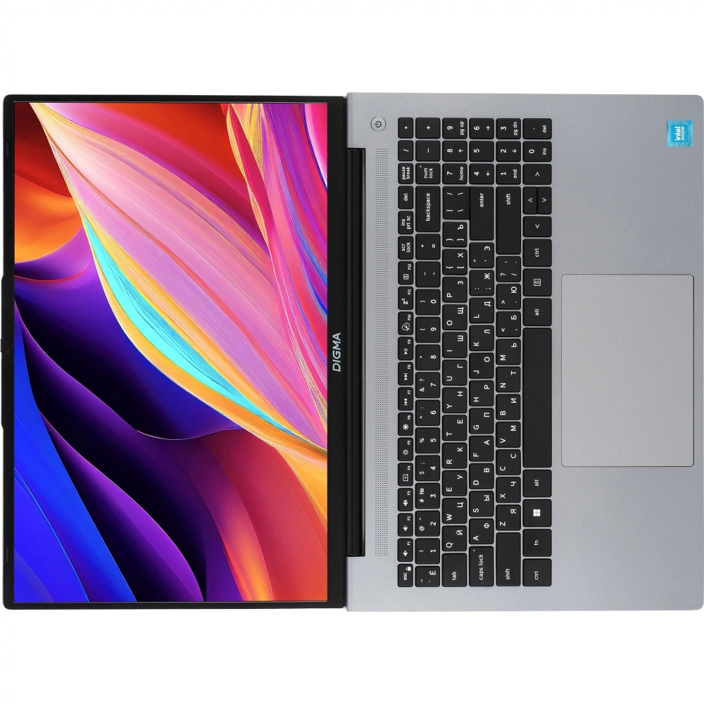 Ноутбук Digma EVE C5805 N-series N100 16Gb SSD512Gb Intel UHD Graphics 16" IPS WUXGA (1920x1200) Windows 11 Pro dk.grey WiFi BT Cam 6000mAh (DN16N1-ADXW01)