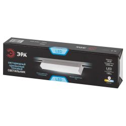 Трековый светильник однофазный ЭРА TR53-1840 WH светодиодный 18W 4000K Белый