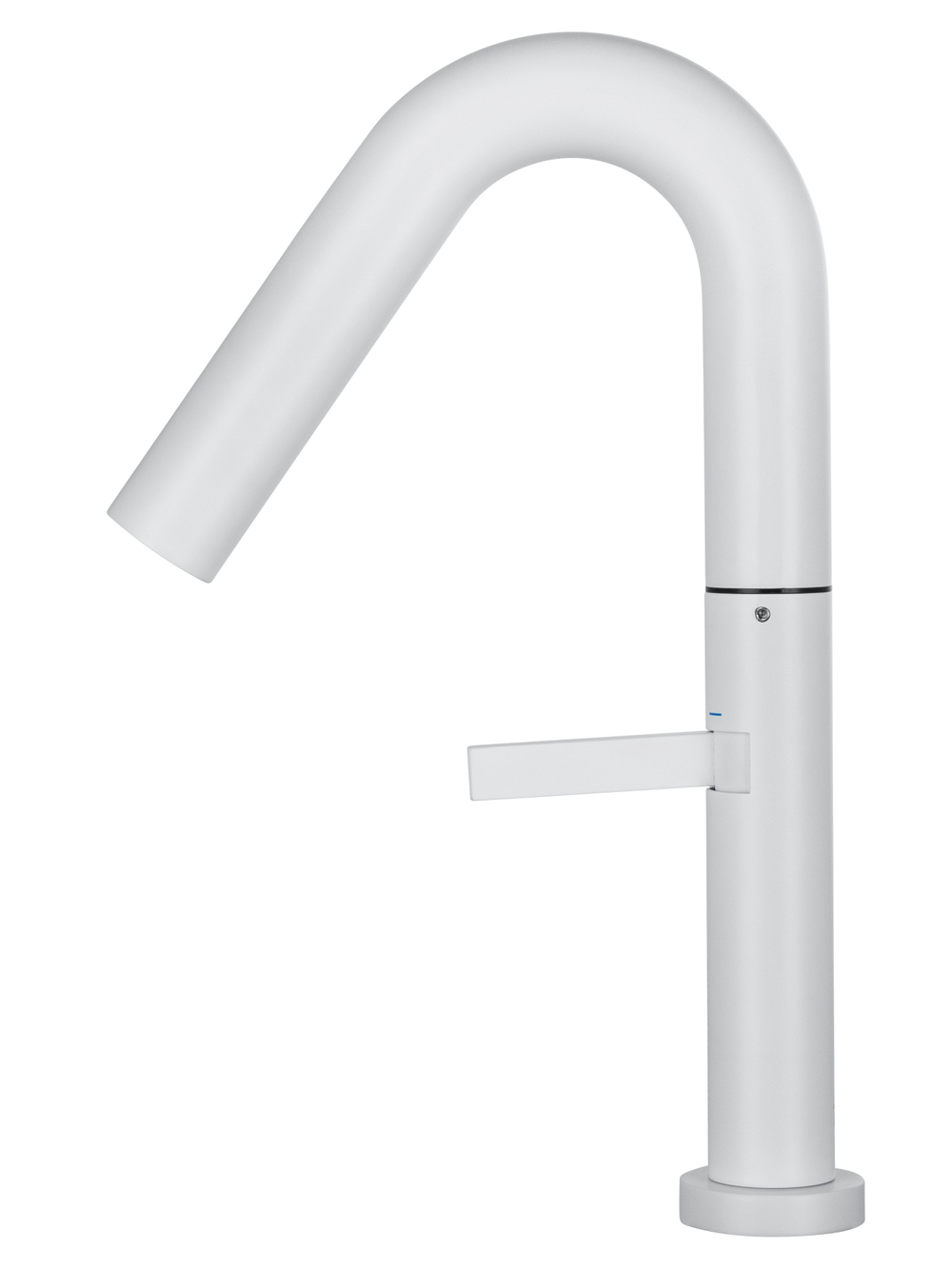 Смеситель для раковины высокий WONZON & WOGHAND, Белый матовый (WW-6068-MW)