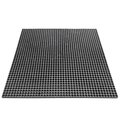Коврик Грязесобирающий с отверстиями, 1000х1000 мм 1-2 шт. 16 мм Черный
