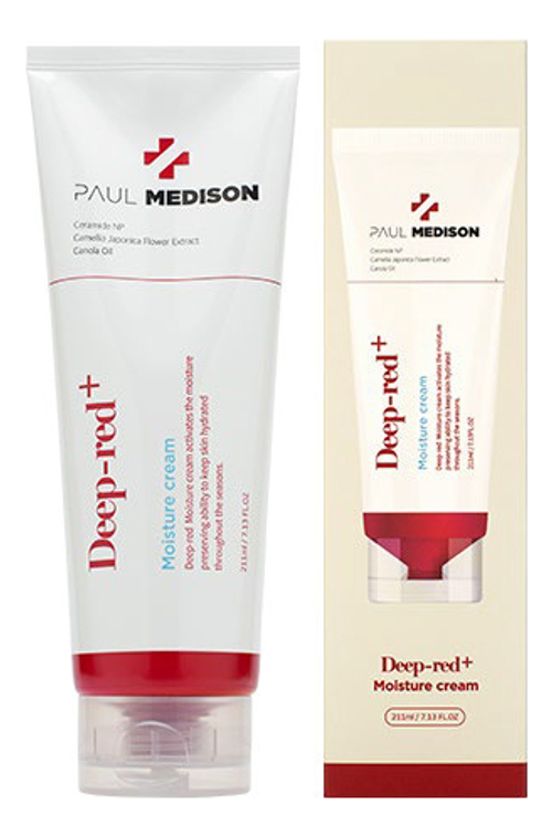 PAUL MEDISON Увлажняющий крем для тела - Deep-Red Moisture Cream, 211мл