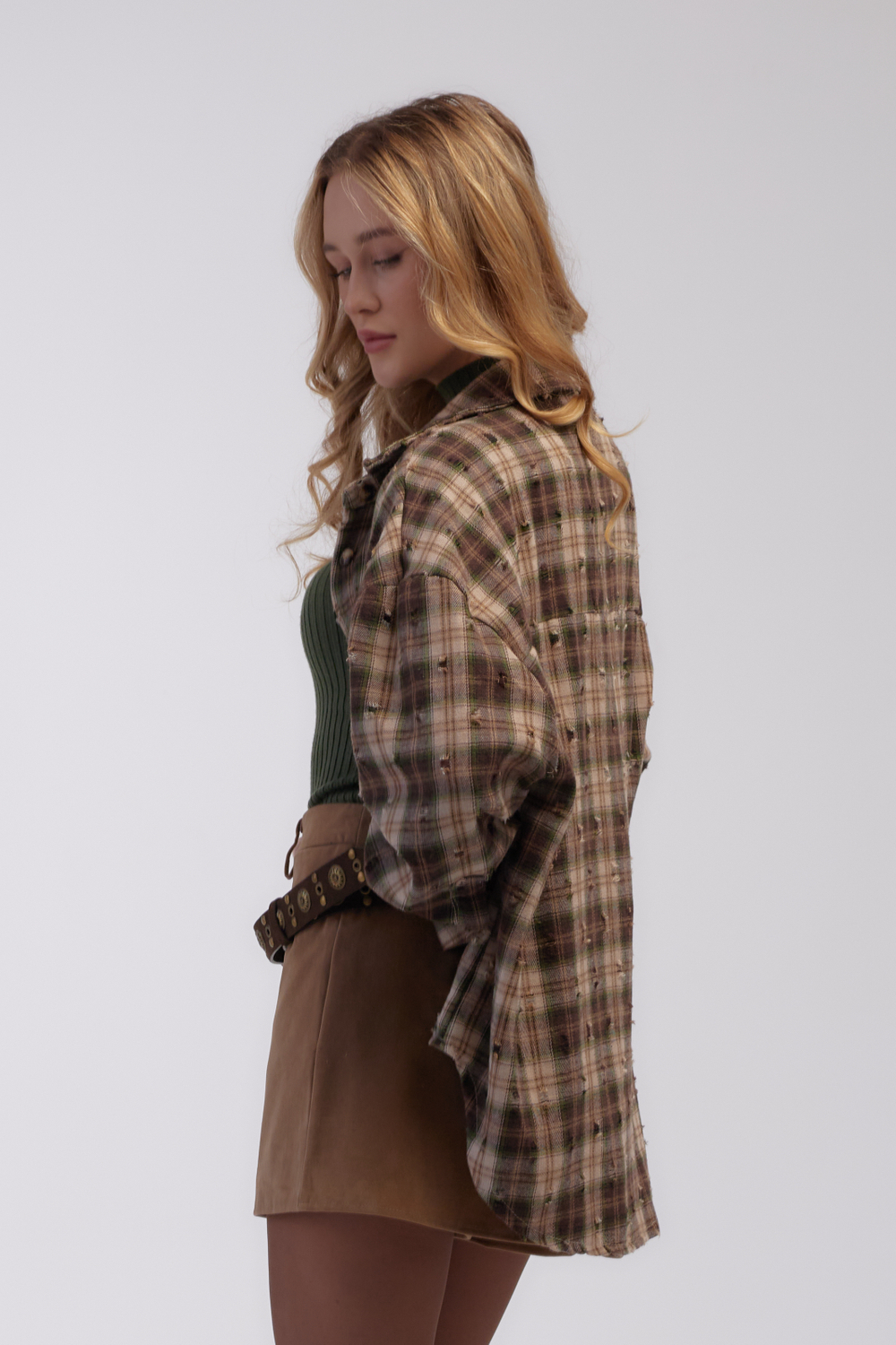 Рубашка в клетку Joleen