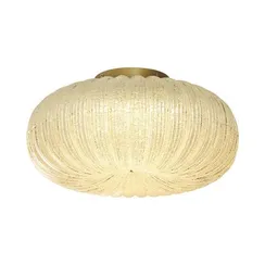 7720/48L PIKO LED SN 031 Светильник металл/стекло/прозрачный/золотой LED 48Вт 3000-6500K D500 IP20 пульт ДУ ANGELO
