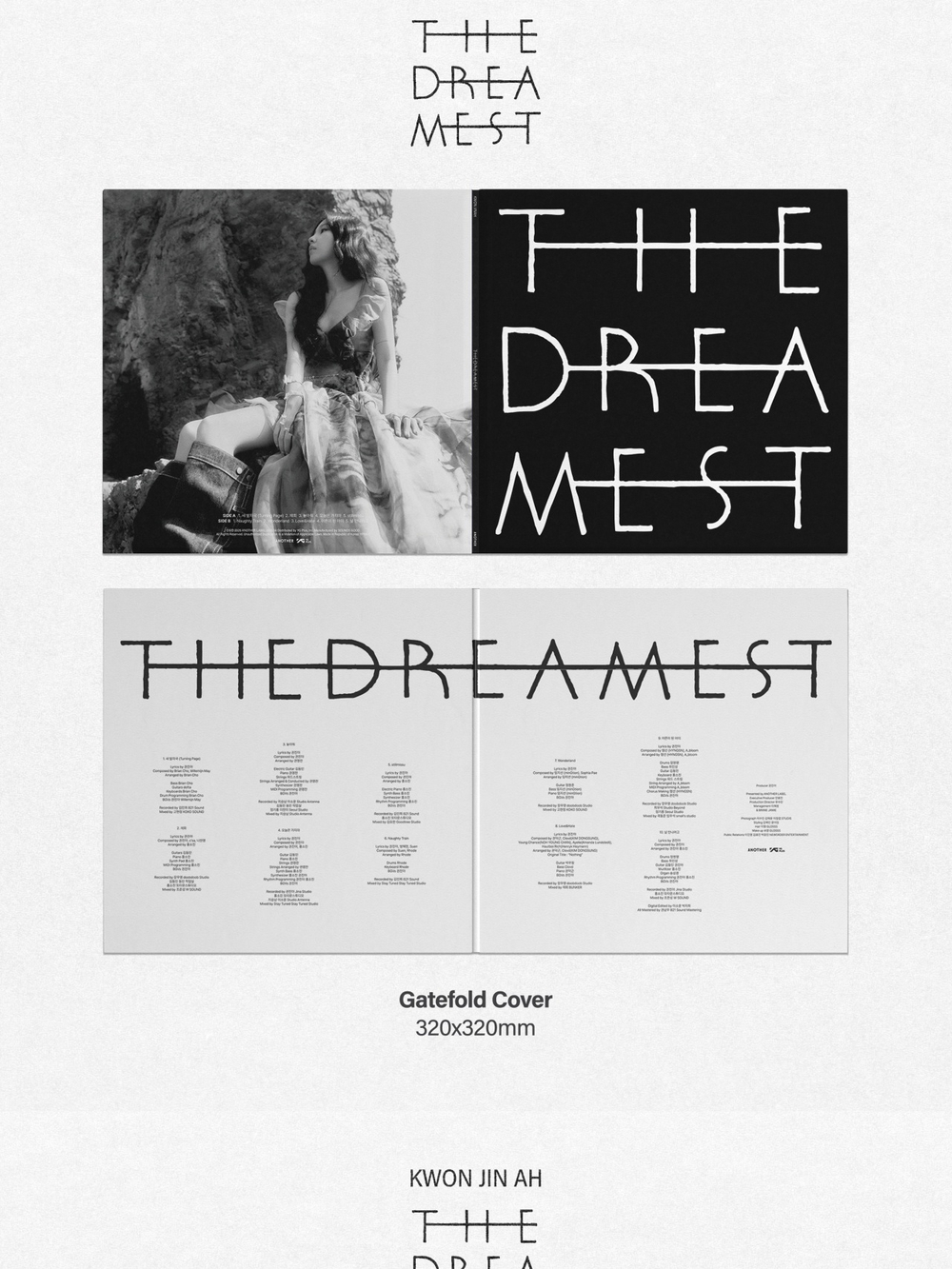 (ПРЕДЗАКАЗ) Альбом KWON JIN AH - THE DREAMEST 3rd Album LP