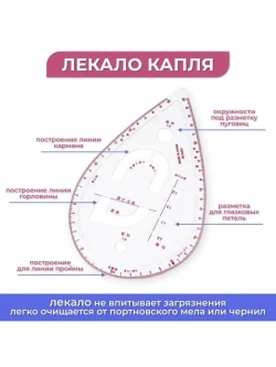 Набор портновских лекал