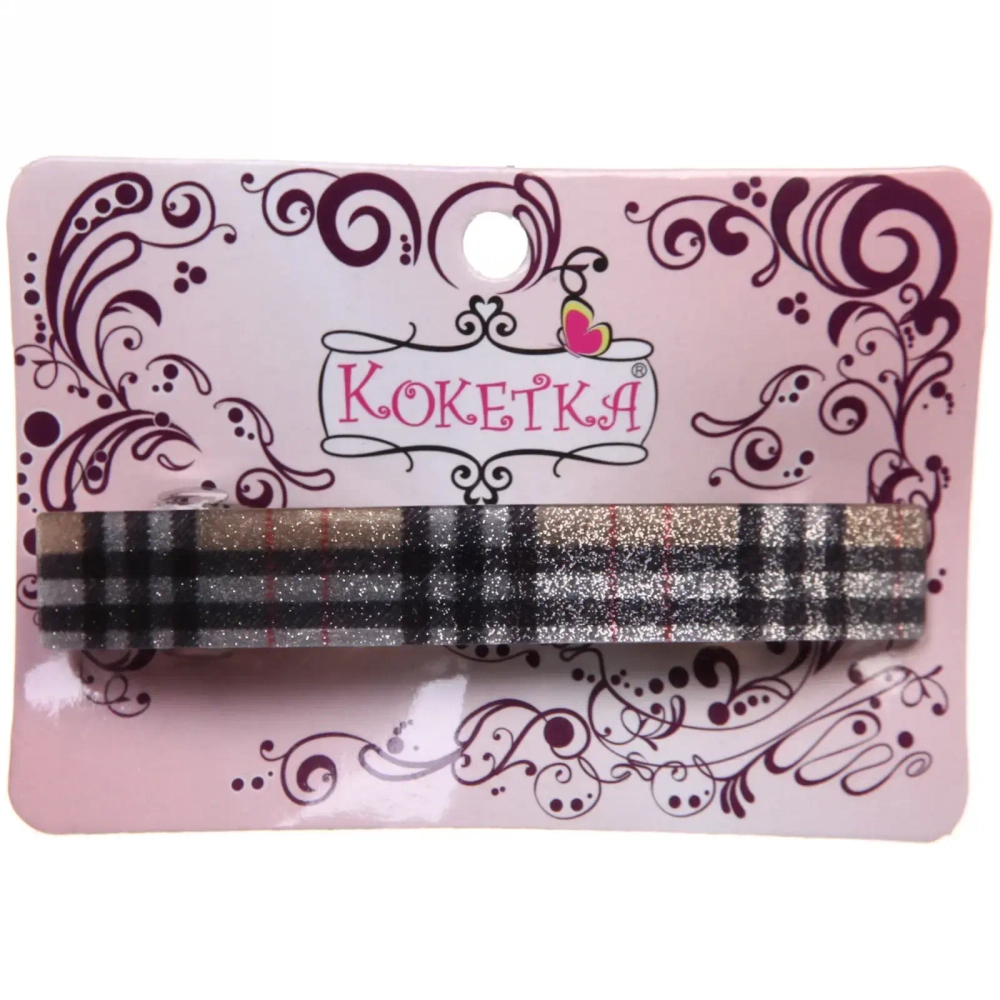 Заколка автомат «Women's style - Арья», 9*1см, микс 6 цветов