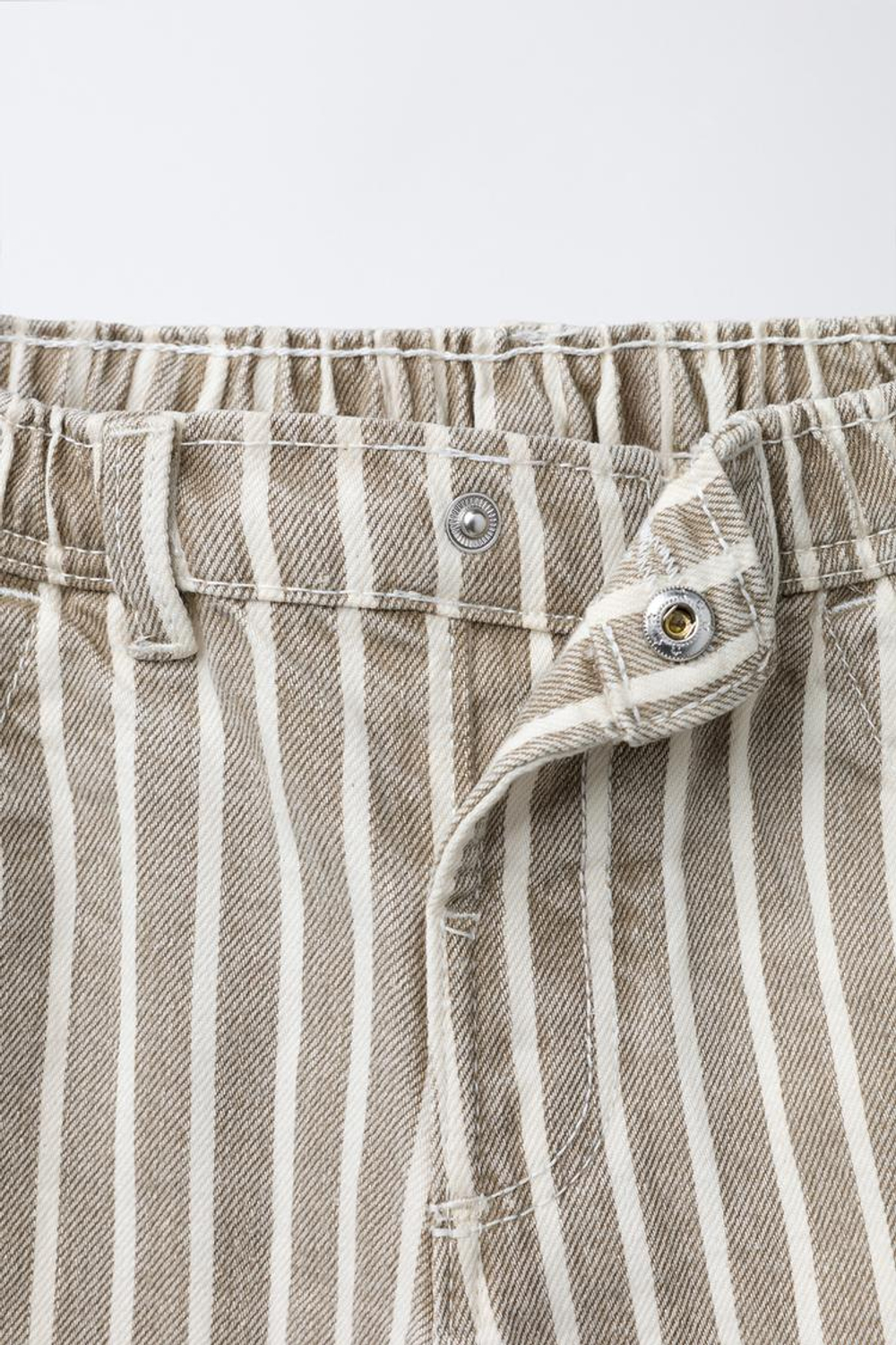 ZARA БРЮКИ BAGGY В ПОЛОСКУ, ПОЛОСКИ