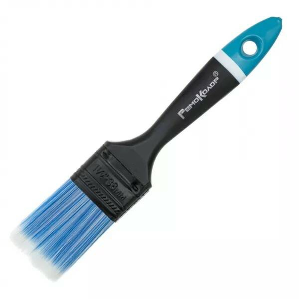 Кисть плоская 38мм Олимп Аква искусственная щетина Remocolor 01-8-215