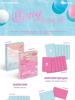 Альбом ILY:1 - ILLANG:FIREWORK 3rd Mini Album PLATFORM RANDOM Version