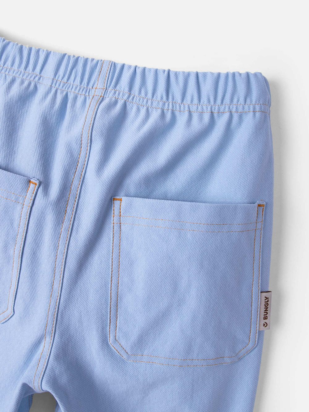 Чиносы из джинскота "Светлый деним" 7+