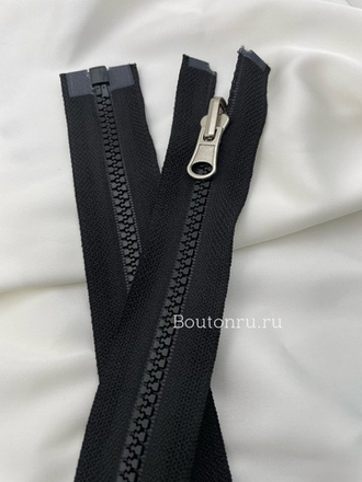 Молния тракторная черный с перекидным бегунком