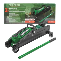 Домкрат подкатной гидравлический 2 т (h min 133мм, h max 387мм) RockForce##Rock FORCE RF-DT2502