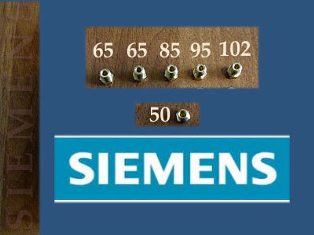 Комплект жиклеров для баллонного газа для газовой варочной панели Siemens EP612PB21E