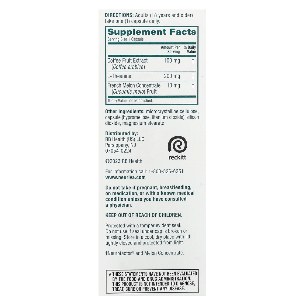 Schiff, Neuriva® De-Stress, 30 капсул