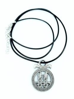 Защитный магический кулон амулет на удачу Двойное Счастье